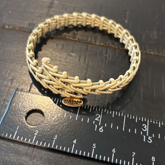 ALEX AND ANI Cream Gypsy Wrap Bracelet Vintage 66 Collection Adjustable - Picture 7 of 7